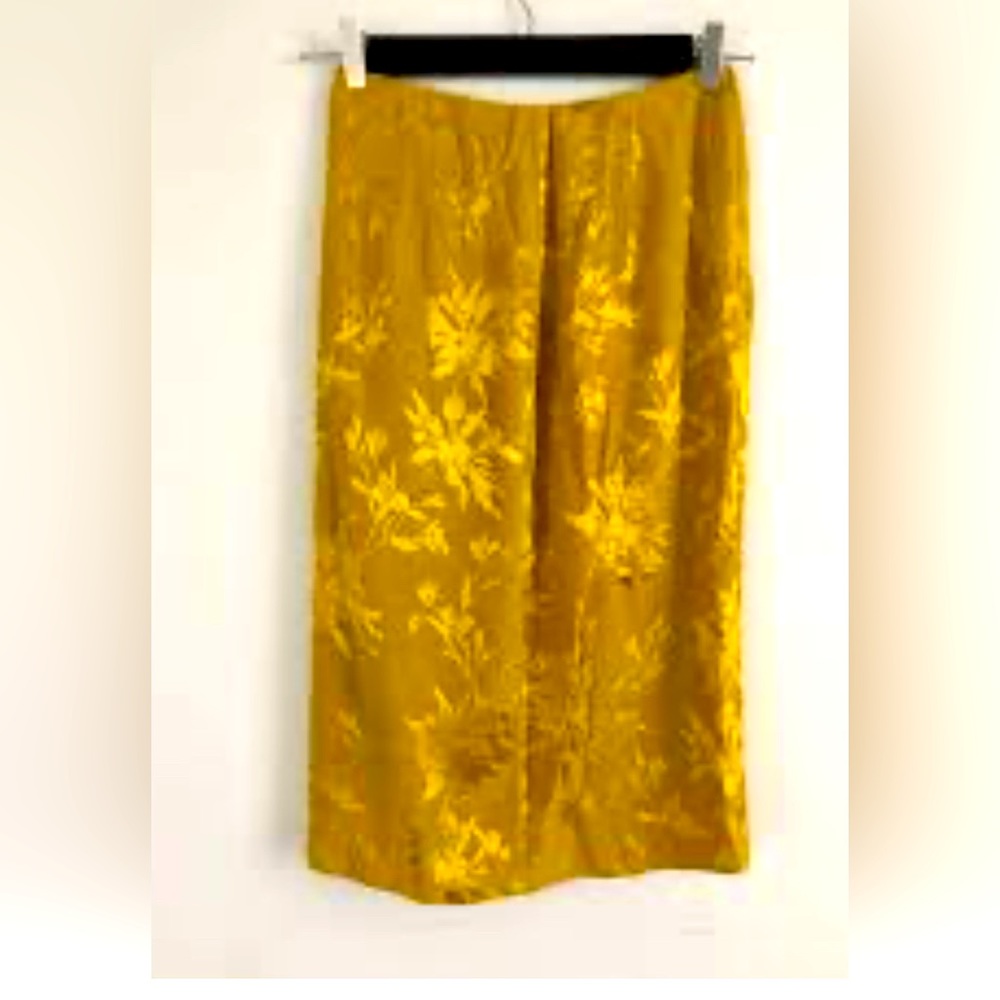 Zara gold skirt